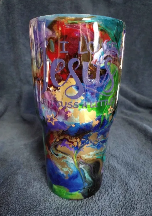 30oz Dirty Mouth Christian Tumbler