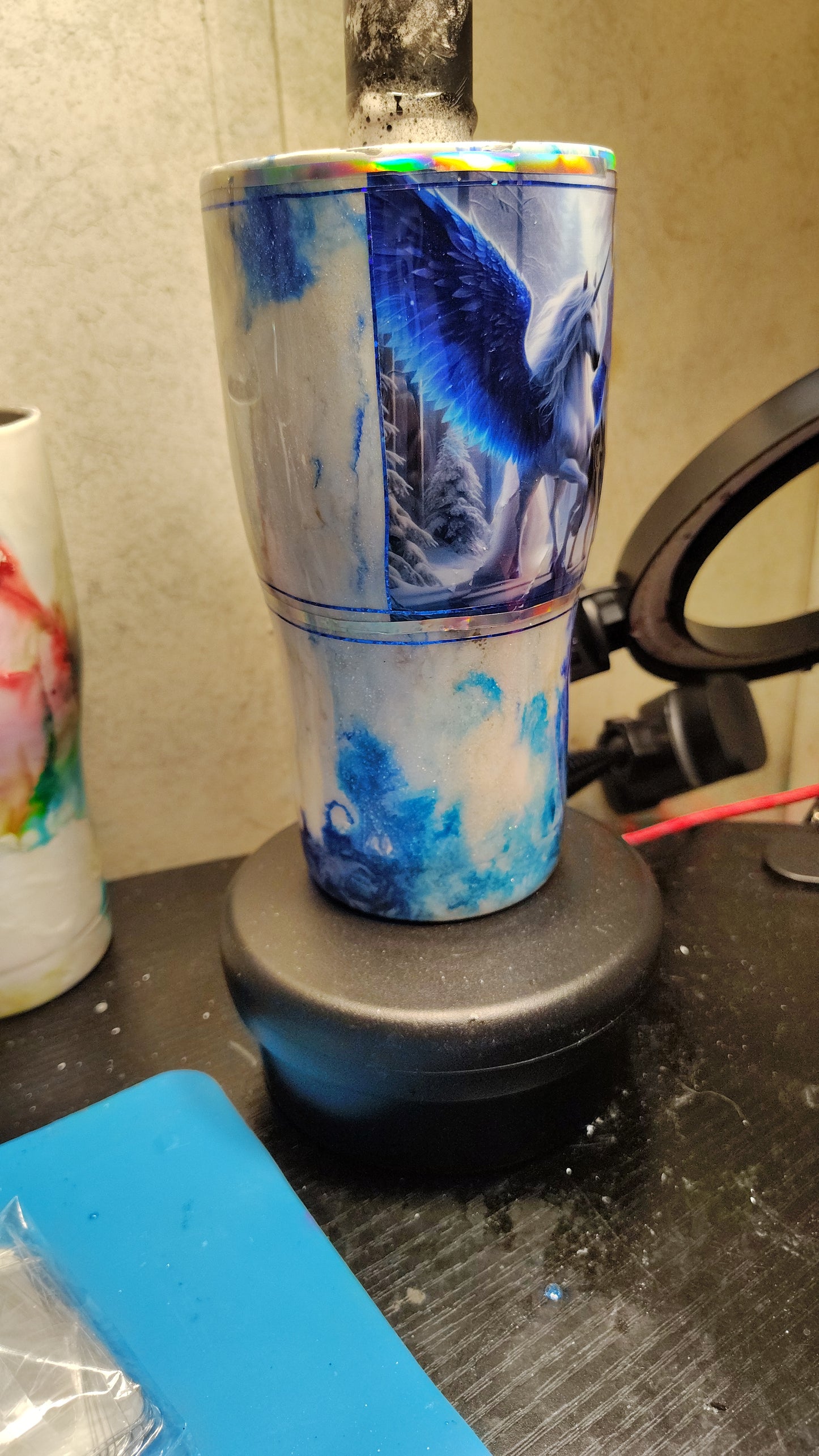 30oz Unicorn and wolf