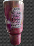40oz Inspirational Christian Tumbler