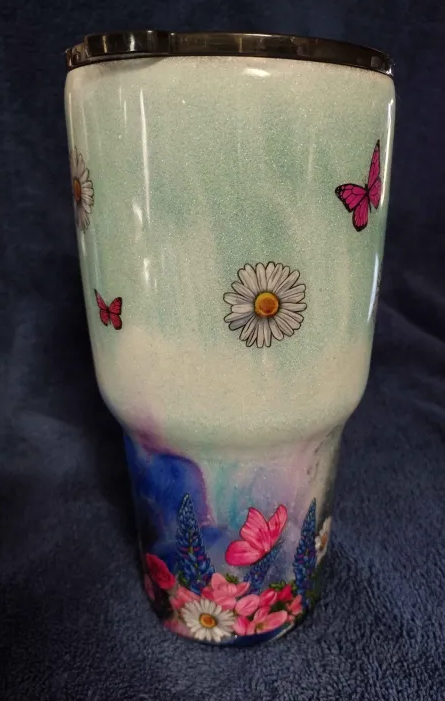 30oz Nature Themed Tumbler