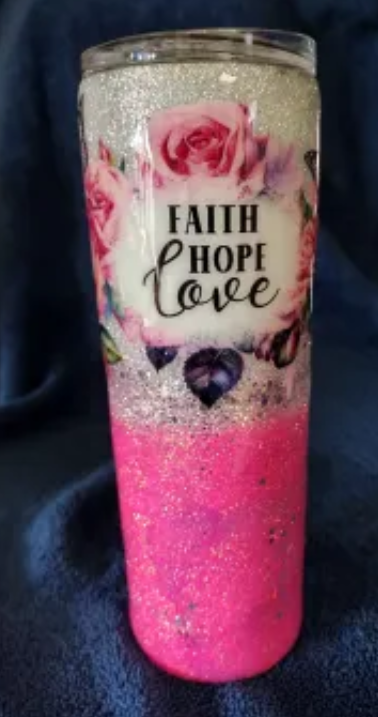 30oz Inspirational Tall Tumbler