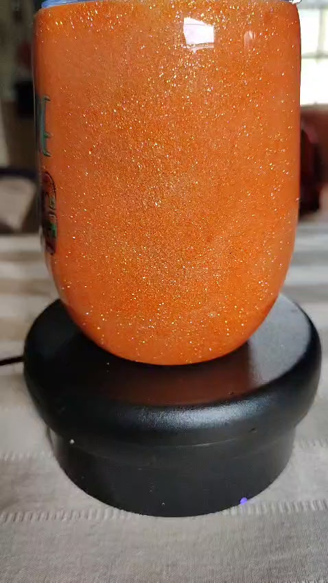 12oz Girl's Night Out Warning wine glass