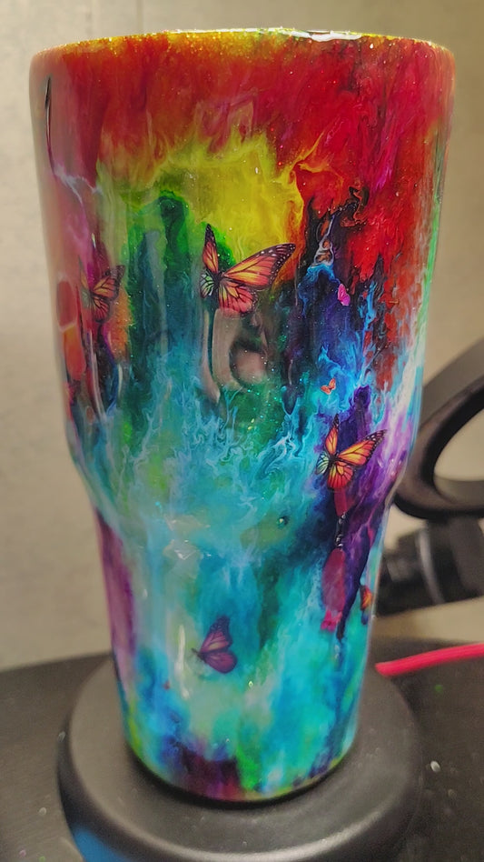 30oz Colorful tumbler