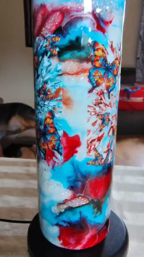 30oz Butterfly Tumbler