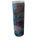30oz skinny butterfly tumbler