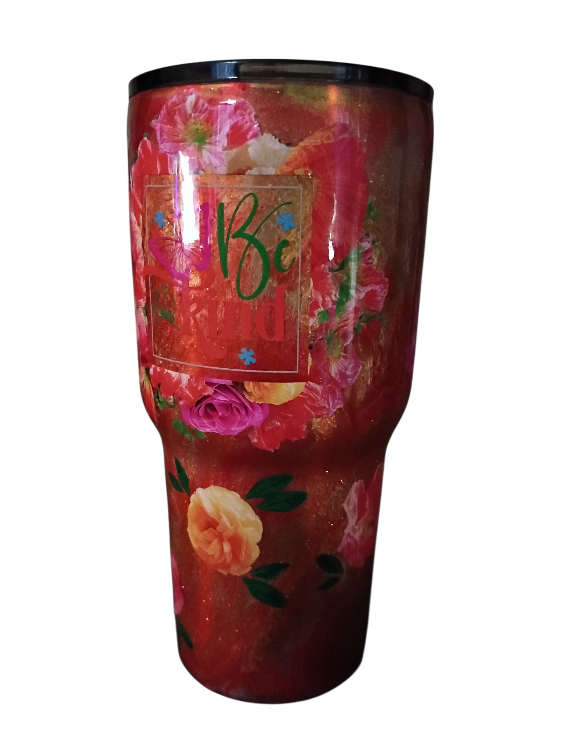 30oz Floral Kindness Tumbler