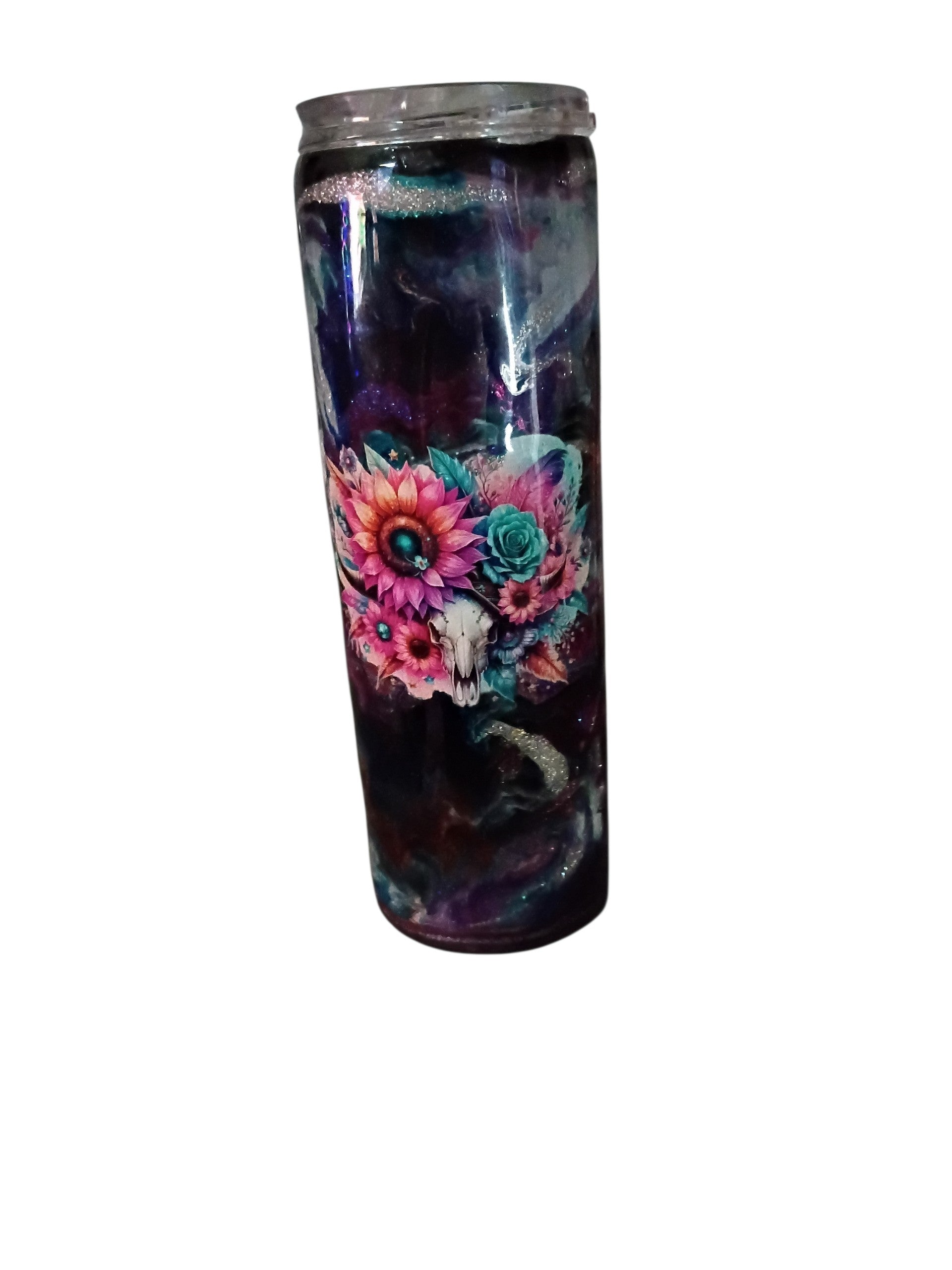 30oz Floral, Skinny Tumbler