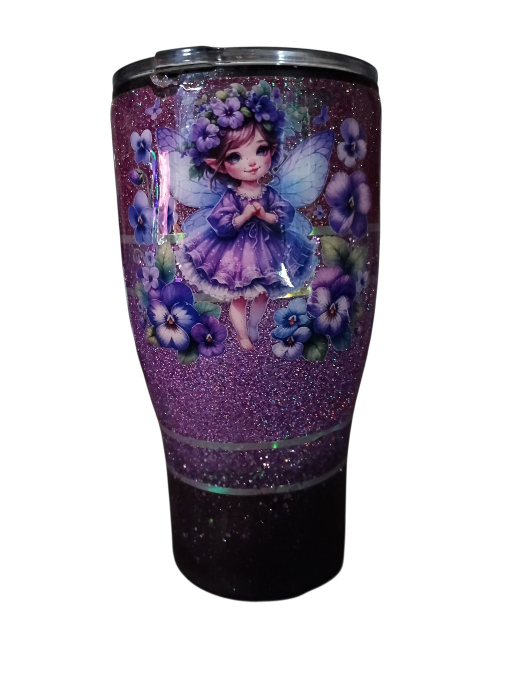 30oz Mystical Purple Fairy Tumbler
