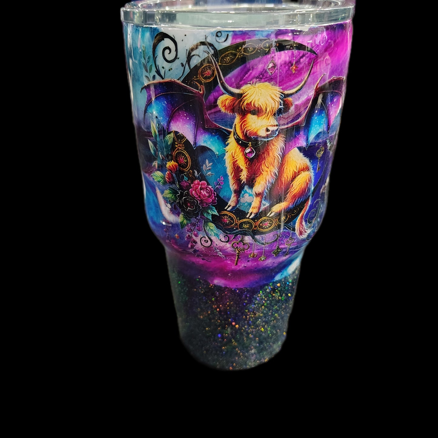 30oz cow over the moon