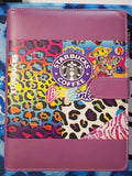 Colorful Coffee Lovers Binder with matching pen and pen