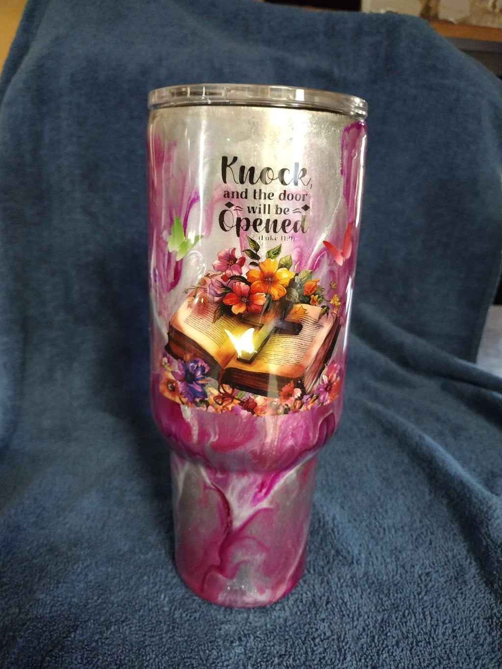 40oz Inspirational Christian Tumbler